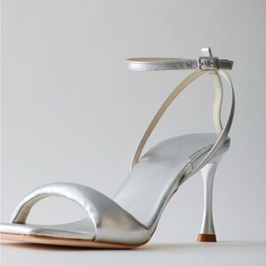 Tibi Metallic Hugh Sandals